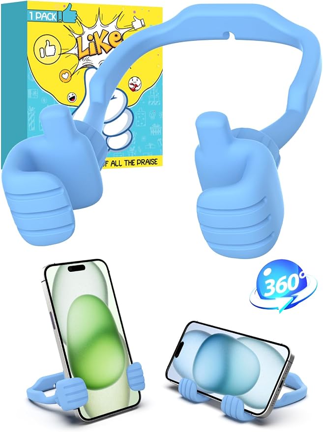 Cell Phone Stand Thumbs Up Lazy Phone Holder by CALDEVER