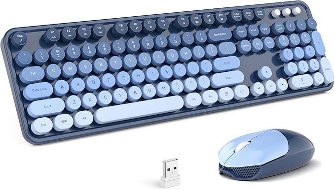 KNOWSQT Wireless Keyboard and Mouse Combo by KNOWSQTKeyboardMouse