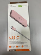 j5create USB-C Pink Multi-Port Hub - Image 8