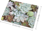 Cute Succulents Mouse Pad, Natural Plants Mousepad - Image 2