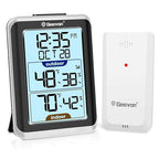 GEEVON Indoor Outdoor Thermometer Wireless Digital Hygrometer Temperature and by GEEVON