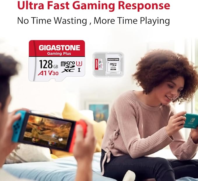 128GB Micro SD Card, Gaming Plus, MicroSDXC Memory Card - Image 5