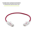 TRUECABLE Cat6 Component Rated Patch Cable, Unshielded, 28AWG Solid Copper - Image 5