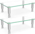 Hemudu 2 Pack Computer Monitor Riser by HEMUDU