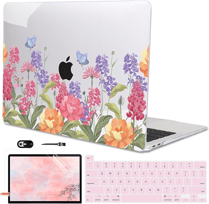 for MacBook Pro 13 Inch Case 2022 2021 2020 Release A2338 M2 M1 A2251 A2289 by LCMOCICO