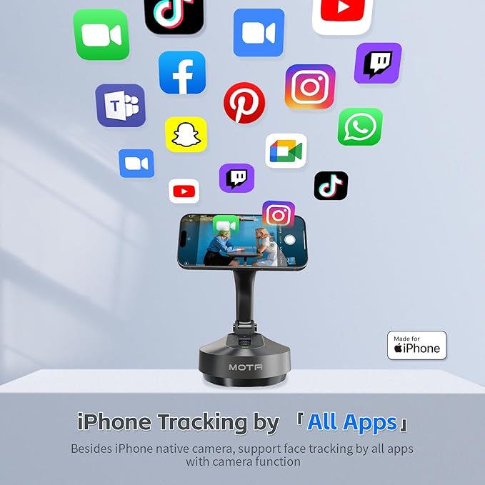 MOTA Tripod Stand Only for iPhone, Foldable Gimbal Stabilizer - Image 3