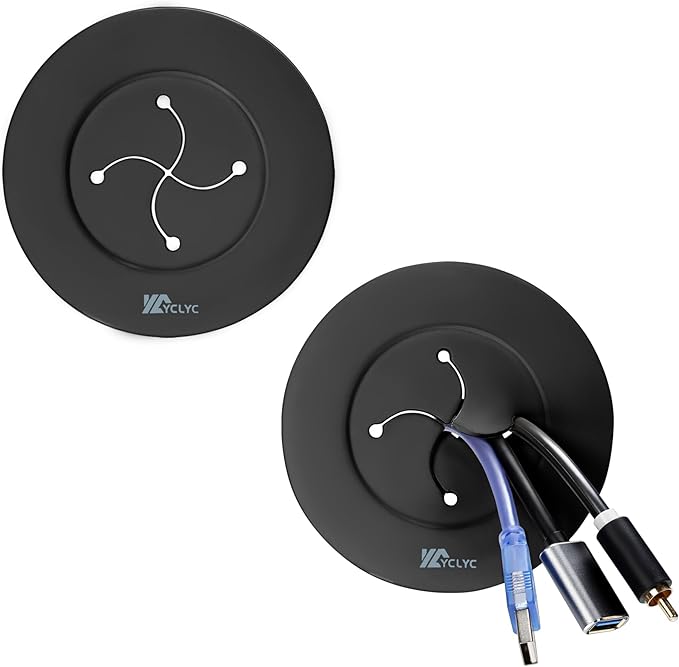 3in TV Cable Hider Wall Kit, YCLYC Large TV Cord Hider by YCLYC