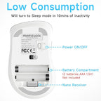 memzuoix 2.4G Wireless Mouse, 1400 DPI Computer Mice - Image 3