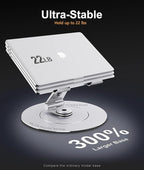 Ultra-Stable Swivel Laptop Stand - Image 4