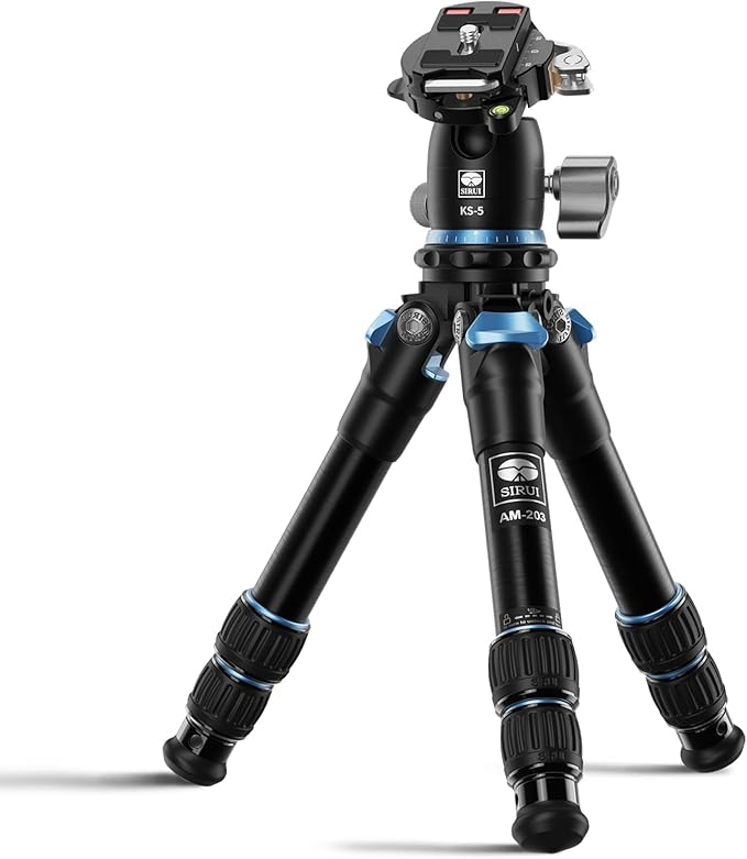 SIRUI Mini Tripod with 360° Panoramic Ball Head, Tabletop Travel Tripod by SIRUI