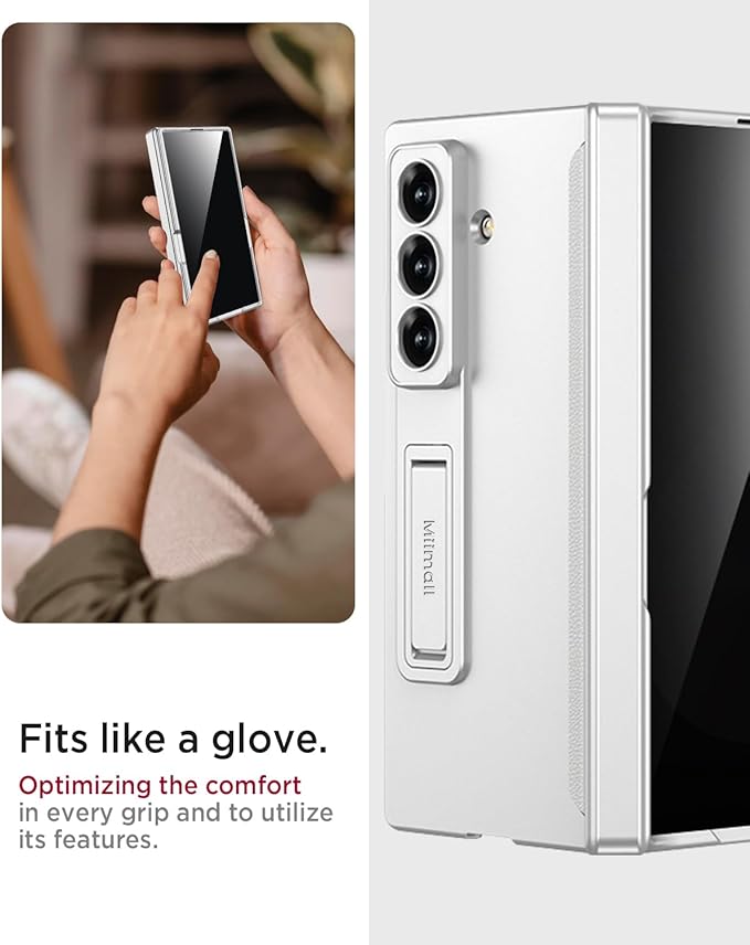 Miimall for Z Fold 7 Case with Privacy Screen Protector, Built-in Adjustable - Image 6