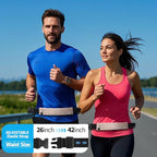 USHAKE Slim Running Belt for Women Men-Runners Phone Holder Fanny Pack - Image 4