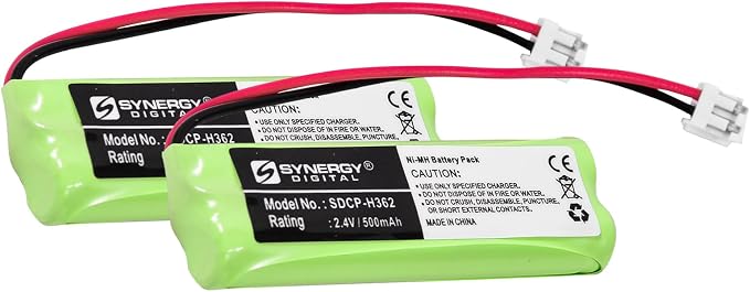Synergy Digital Cordless Phone Batteries, Compatible by Synergy+Digital