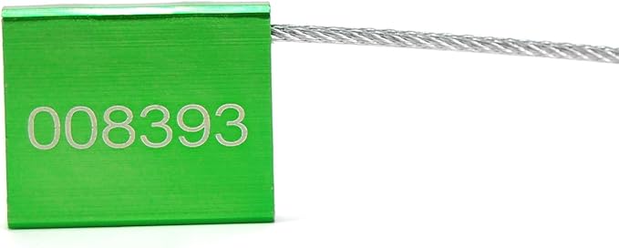 Pull Tight Security Cable Seals Alumium Alloy Shipping Container Tags ISO 17712 - Image 2
