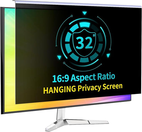 32 Inch Privacy Screen for 16:9 Computer Monitor, Anti-Blue Light Monitor by DEJIMAX