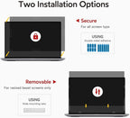 bersem 2 Pack 14 inch Laptop Privacy Screen - Image 5