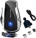 Wireless Car Charger Mount Automotive Electric Induction 15W Fast Charging Auto by AIYAFEIO