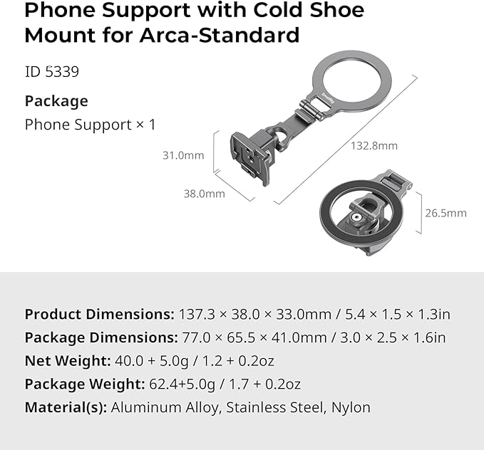 SMALLRIG Metal Phone Mount - Image 7