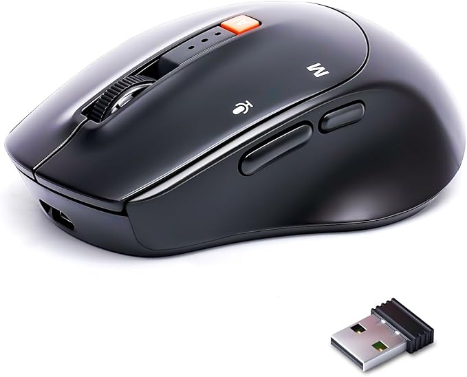AI Wireless Mouse for PC Laptop Bluetooth Mouse by IKXOKeepPacewithTheWorldAllTheTime
