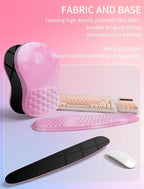 Hokafenle 2in1 Combination, Wave Keyboard Wrist Rest and Ergonomic Curvature - Image 6