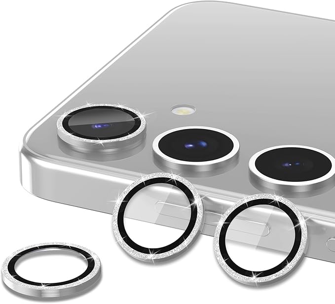 for Samsung Galaxy S25 Plus Camera Lens Protector, Individual Metal Ring - Image 2