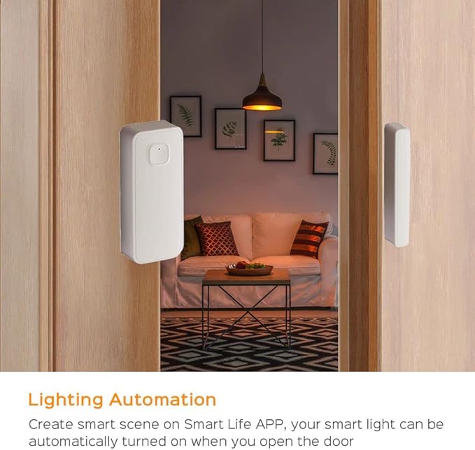 EVERSECU Tuya Smart WiFi Door Sensor Open/Close Detector App Notification - Image 6