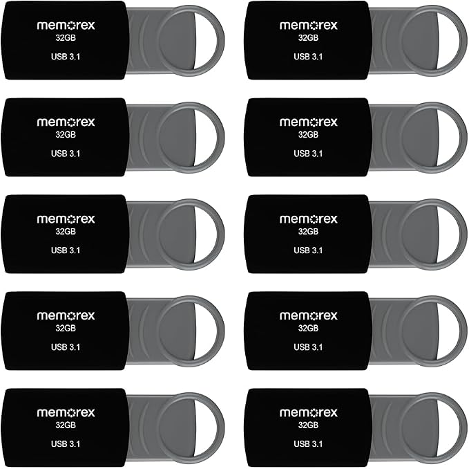 32GB Memorex USB 3.1 Flash Drive – Transfer Speeds Up to 10x Faster Than USB 2.0 - Image 4