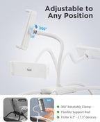 SAIJI iPad Stand, Adjustable Ergonomic Tablet Holder - Image 3