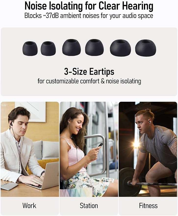 Vibes 201MC Wired Earbuds in Ear Headphones - Image 9