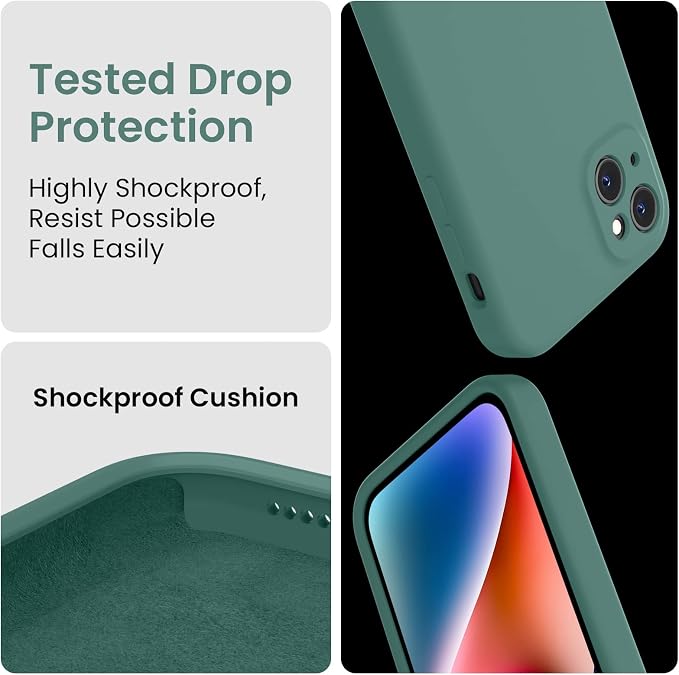 FireNova Designed for iPhone 13 Case, Silicone Upgraded Phone Case with - Image 4