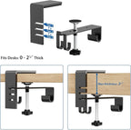 Zilink No Dril Under Desk Cable Management Tray 30" Standing Desk Cable - Image 7