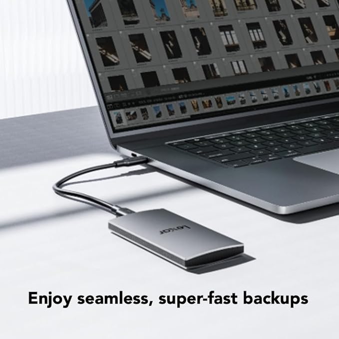 Lexar 2TB ES3 External SSD, Storage Expansion, Compatible w/USB-C Smartphones - Image 3