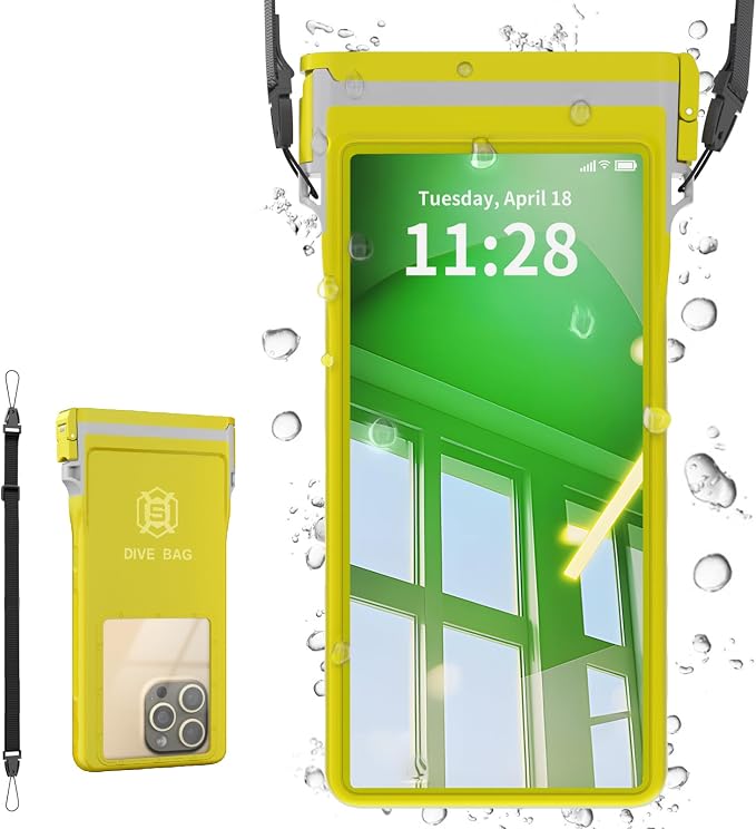 Large Floating Waterproof Phone Case by OPMUYER
