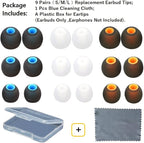 Earbuds Replacement Tips Silicone Earbud Tips Ear Gels Fit - Image 2