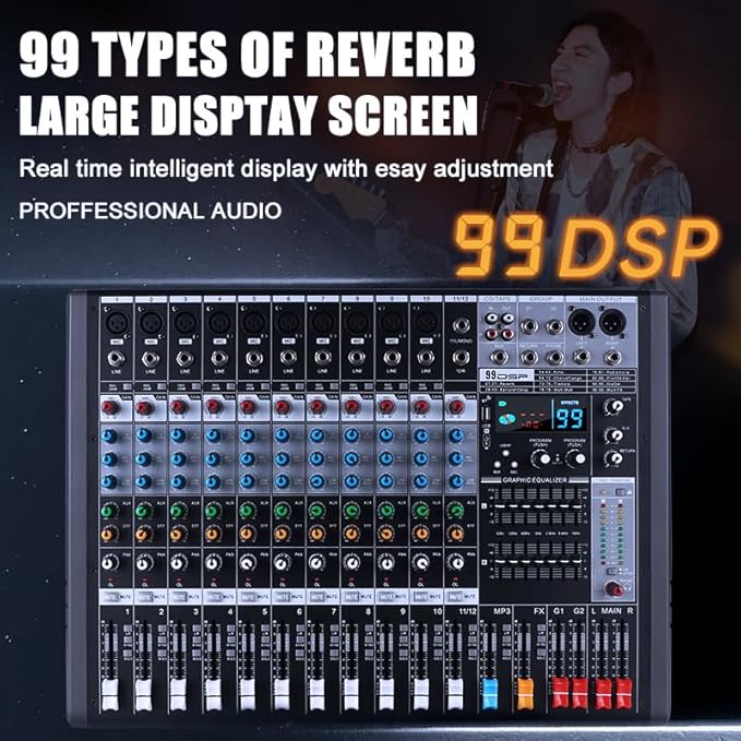 EX12 12-Channel Bluetooth Mixer - Image 2