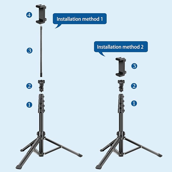Phone Tripod Stand, Flexible Portable Phone Stand - Image 9