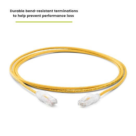 TRUECABLE Cat6 Component Rated Patch Cable, Unshielded, 28AWG Solid Copper - Image 5