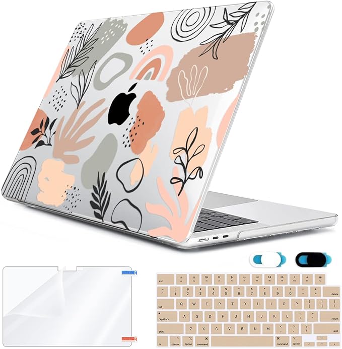 Compatible with 2025 2024 2023 2022 MacBook Air 13.6 inch Case M4 A3240 M3 by HOHAIYOO