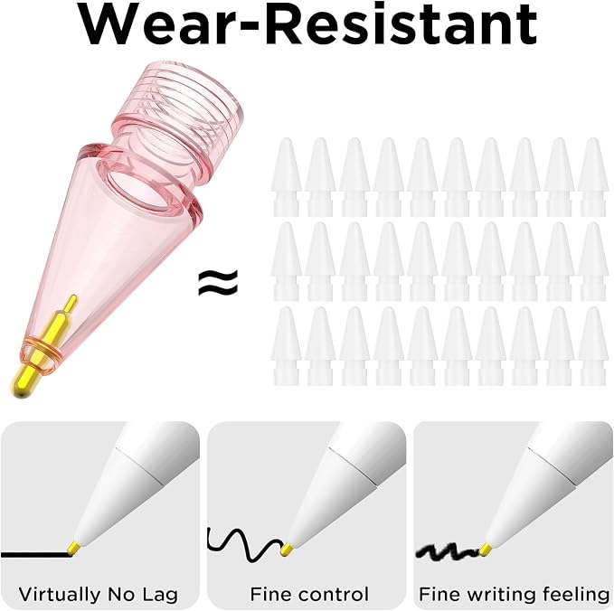 8 Pack Fine Point Replacement Tips Compatible - Image 5