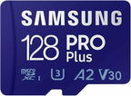 Samsung PRO Plus microSD Memory Card + Adapter, 128GB microSDXC, Full HD & 4K by Samsung%C2%AE