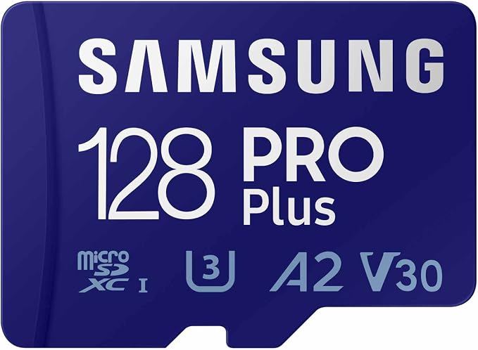 Samsung PRO Plus microSD Memory Card + Adapter, 128GB microSDXC, Full HD & 4K by Samsung%C2%AE