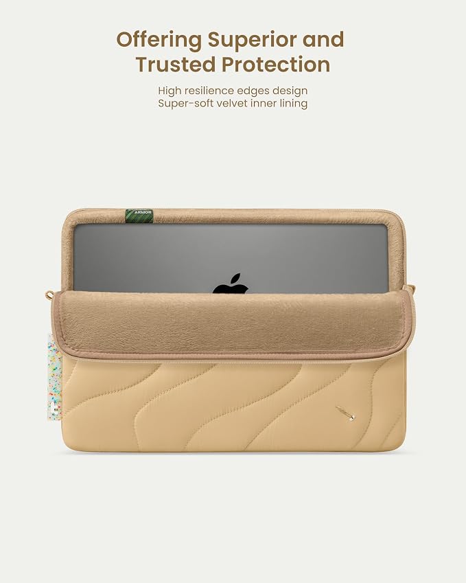 tomtoc 360 Protective Puffy Laptop Sleeve - Image 6
