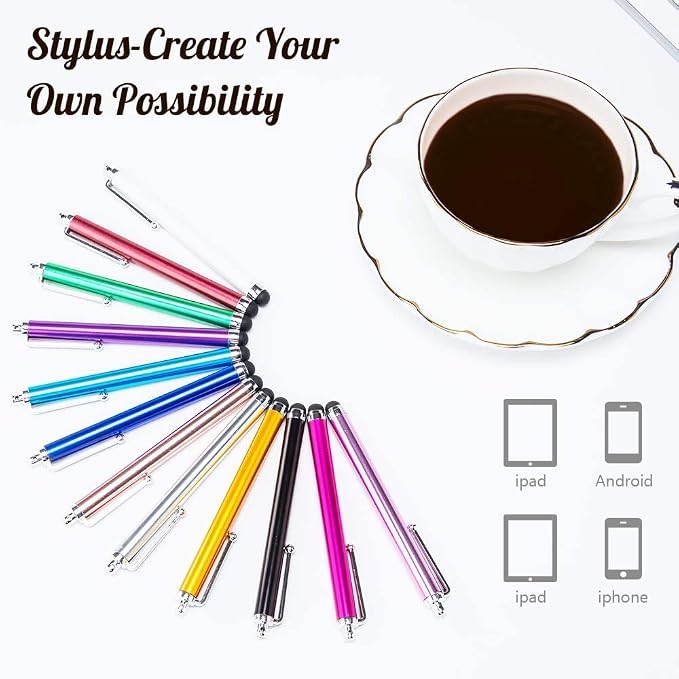 Briout Stylus Pens for Touch Screens, 36 Pack Capacitive Stylus, High Precision - Image 3
