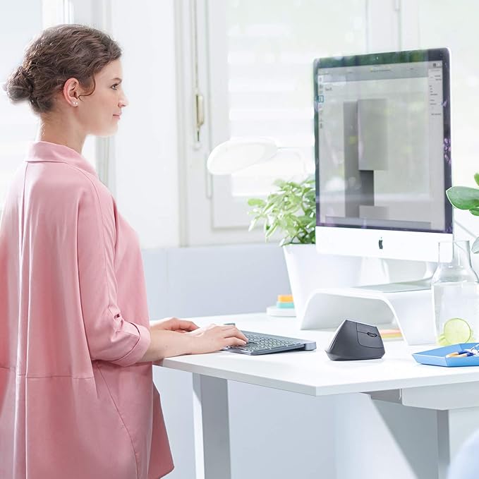 Logitech MX Vertical Wireless Mouse – Ergonomic Design Reduces Muscle Strain - Image 10