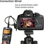 Pixel TW-283 DC2 Wireless Shutter Remote Release Control Intervalometer FSK - Image 4