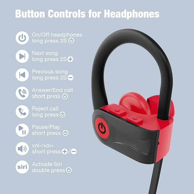Boean Workout Headphones Bluetooth Headphone - Image 5
