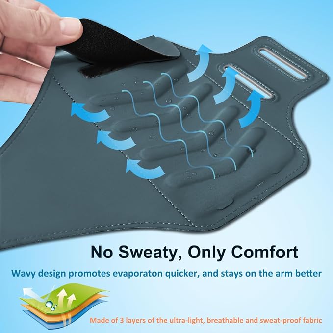 Arm Band for Phone for Running, Phone Holder for Running for iPhone & Samsung - Image 4