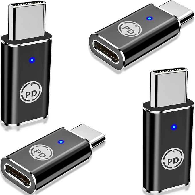 【Apple MFi Certified】Lightning to USB-C Adapter, Stuffcool 4Pack Lightning by Stuffcool
