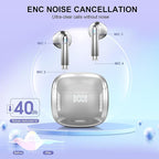 Wireless Earbuds, IPX7 Waterproof Bluetooth 5.4 Earphones in-Ear Earbuds - Image 6