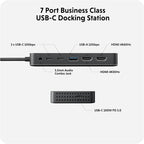 HyperDrive Next Dual 4K HDMI 7 Port USB C Docking Station - Image 2